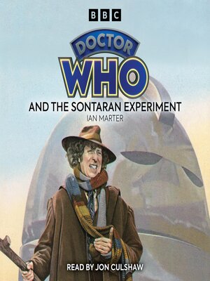 cover image of Doctor Who and the Sontaran Experiment